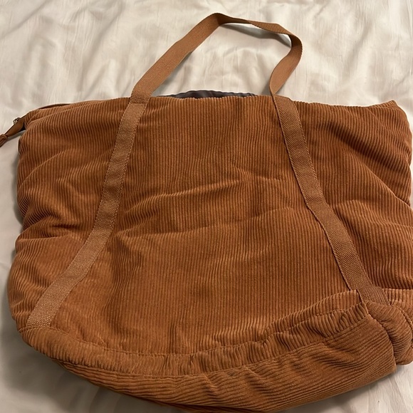 Wild Fable large tan corduroy tote - Picture 7 of 8